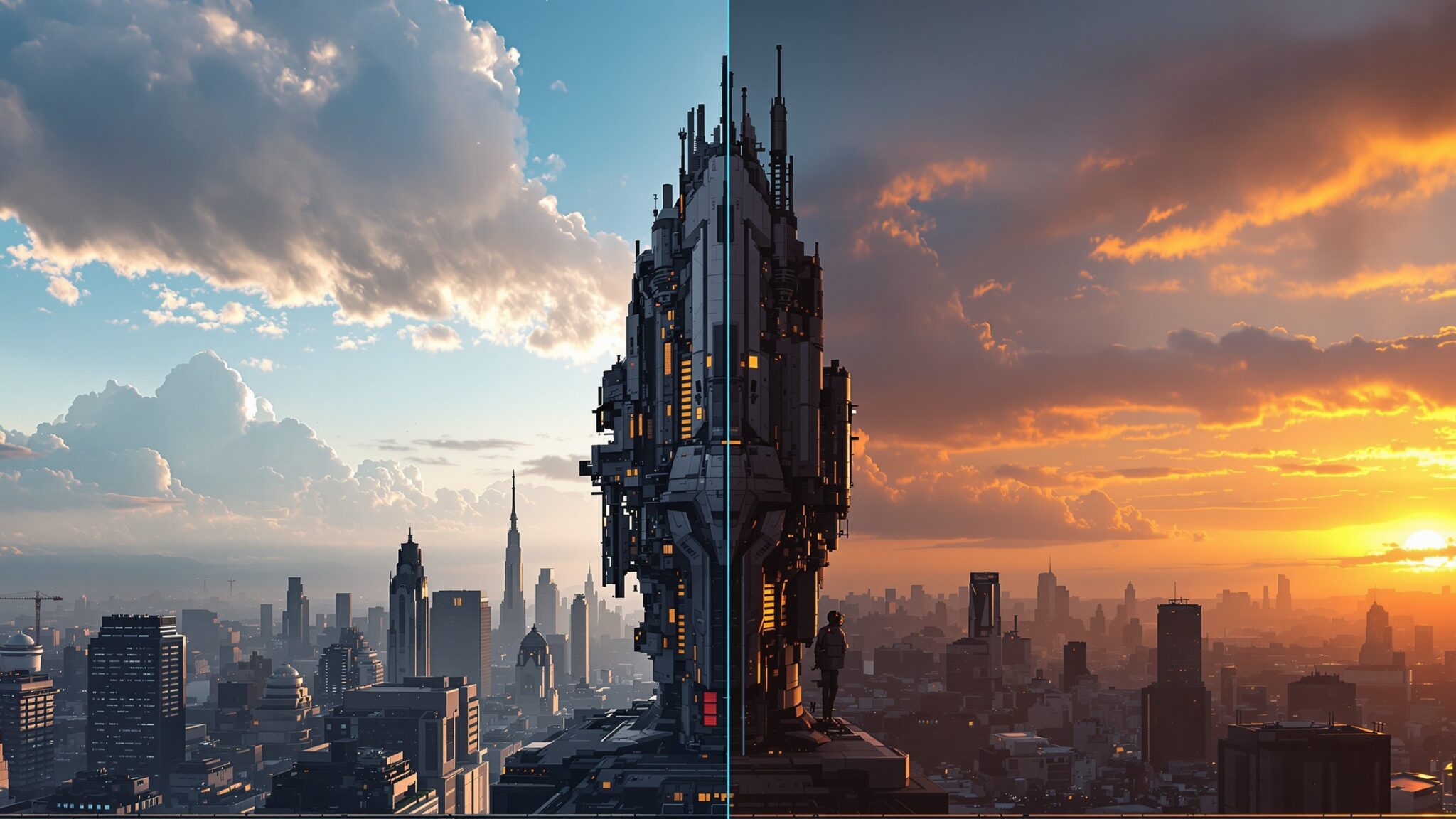 Traditional Vr Rendering Image Neural Rendering vs. Traditional Rendering - AI Movie Street