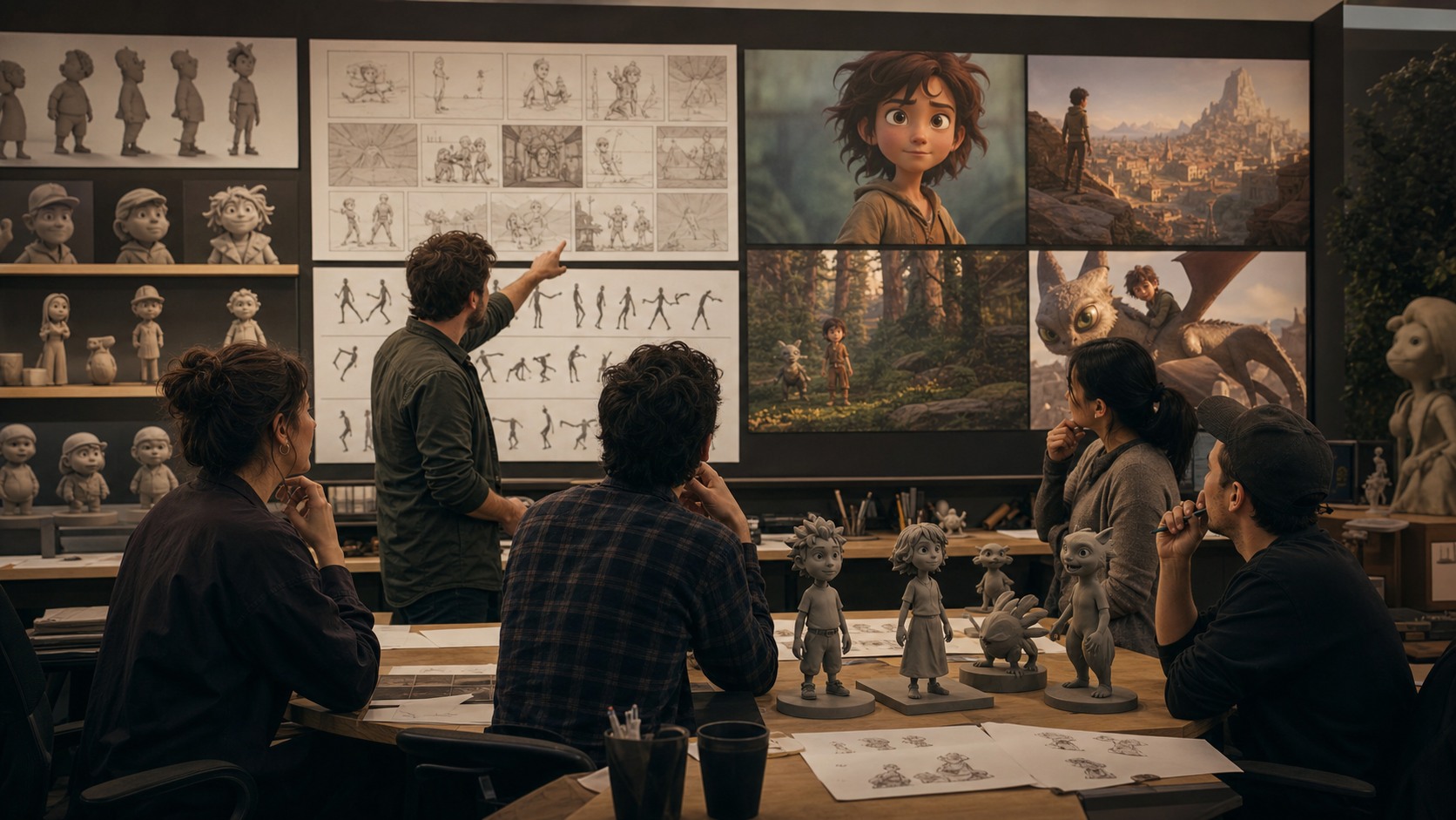Generative AI for Animated Film Production