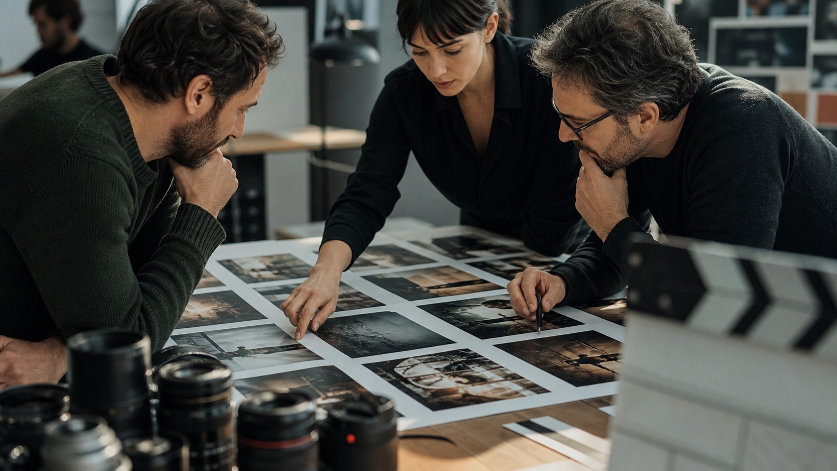Using Generative Models for Storyboarding Films